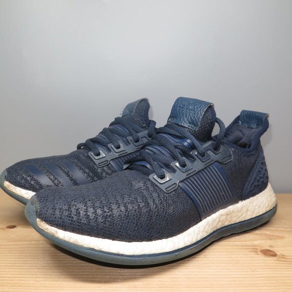 Adidas Pure Boost ZG Collegiate Navy Blue Size 9 - Picture 2 of 11